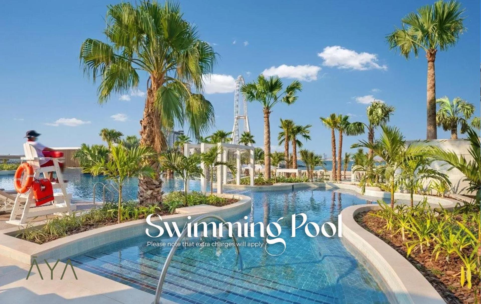 Jumeirah Gate Tower 1 - Stylish Apartment With Pool & City Views 迪拜 外观 照片