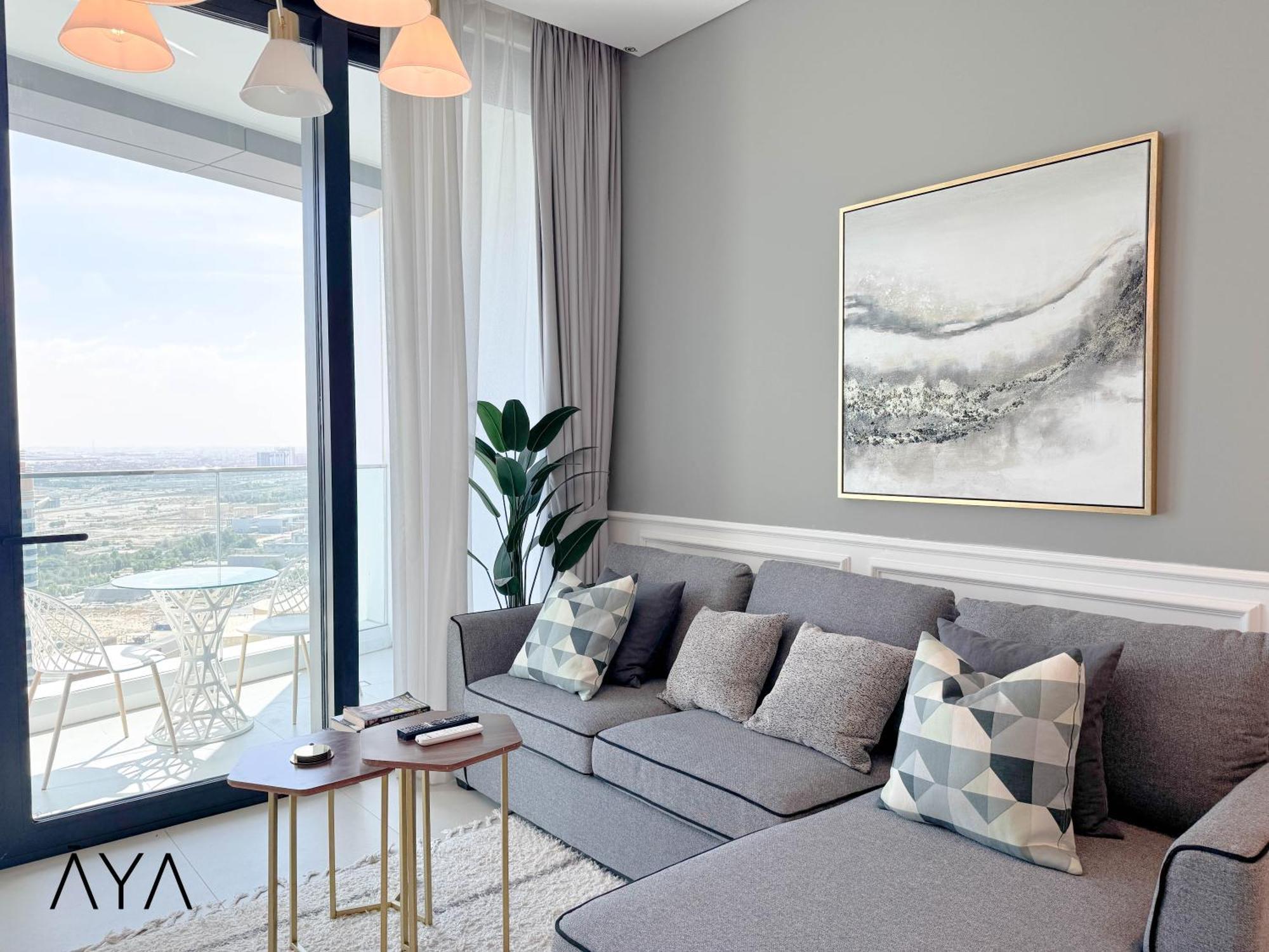 Jumeirah Gate Tower 1 - Stylish Apartment With Pool & City Views 迪拜 外观 照片