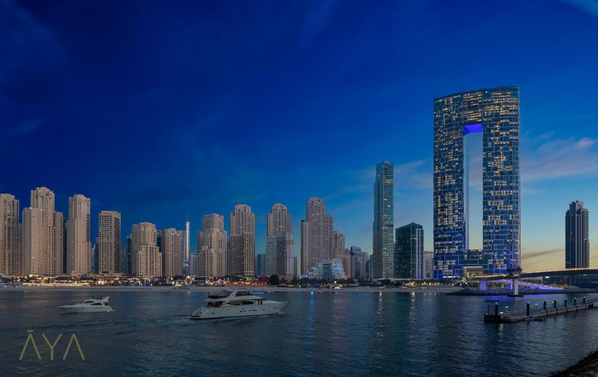 Jumeirah Gate Tower 1 - Stylish Apartment With Pool & City Views 迪拜 外观 照片