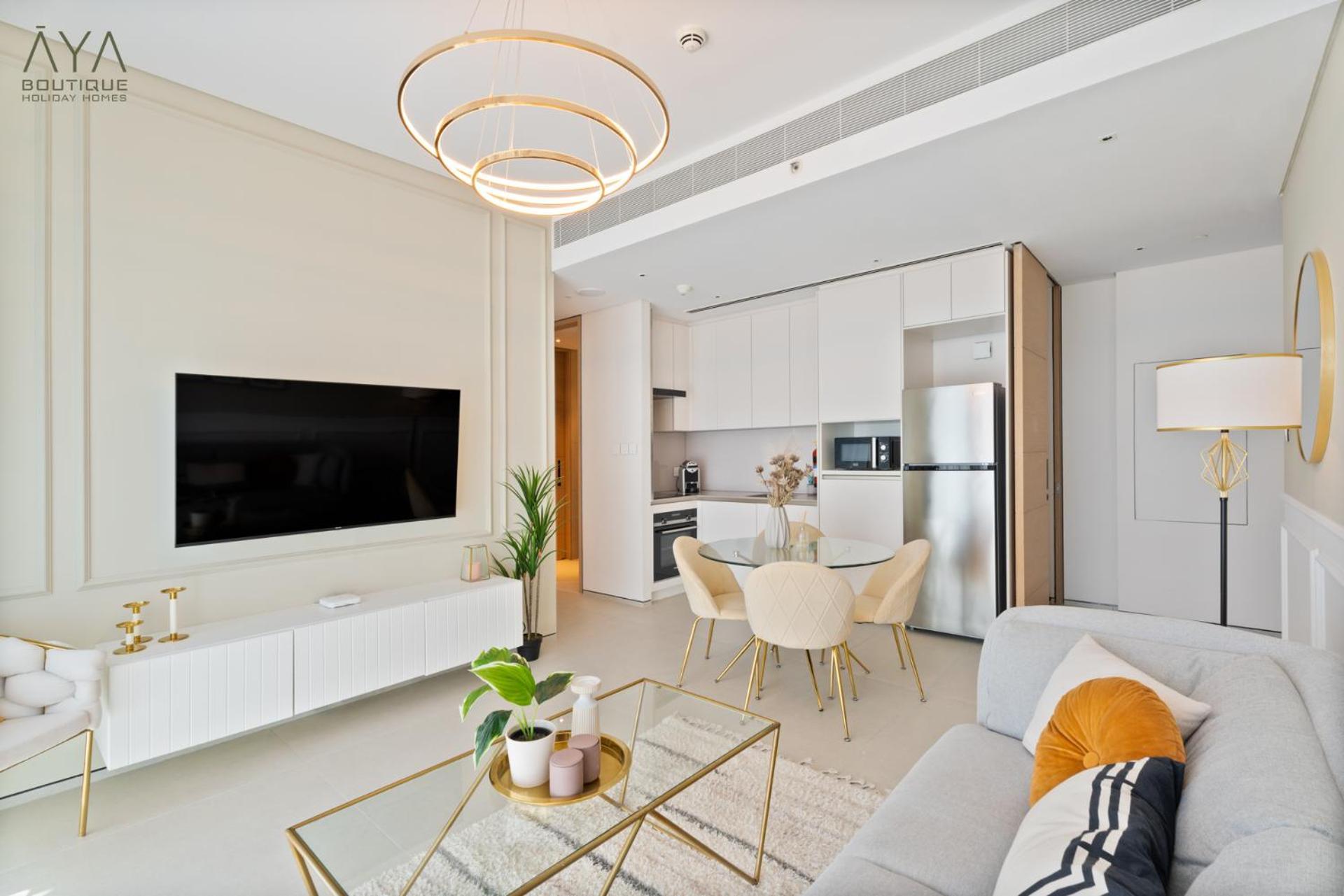 Jumeirah Gate Tower 1 - Stylish Apartment With Pool & City Views 迪拜 外观 照片