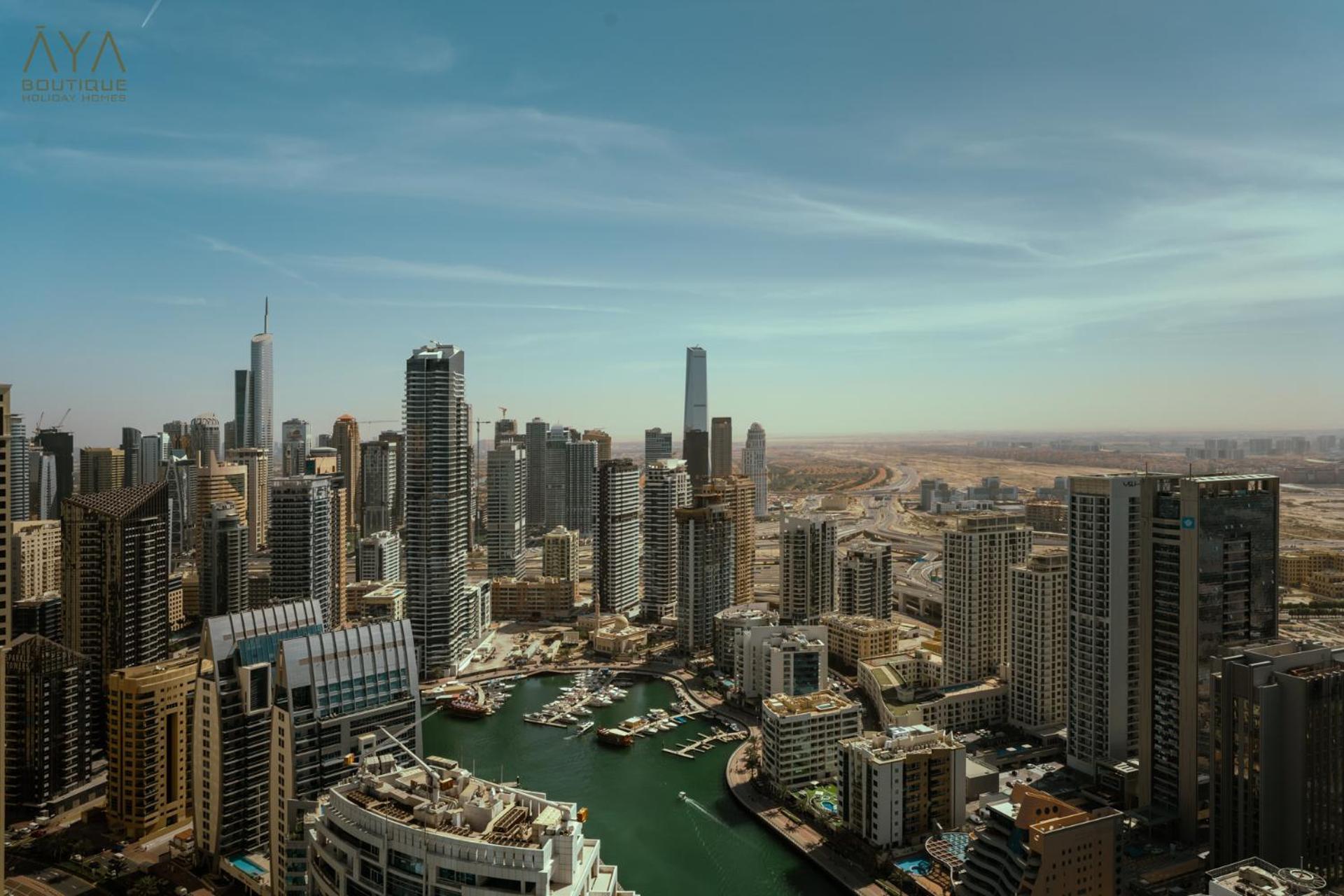Jumeirah Gate Tower 1 - Stylish Apartment With Pool & City Views 迪拜 外观 照片