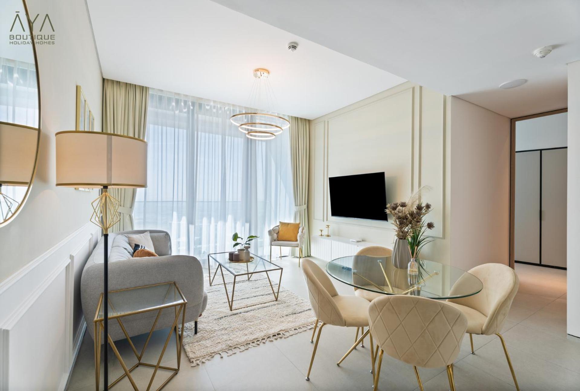 Jumeirah Gate Tower 1 - Stylish Apartment With Pool & City Views 迪拜 外观 照片