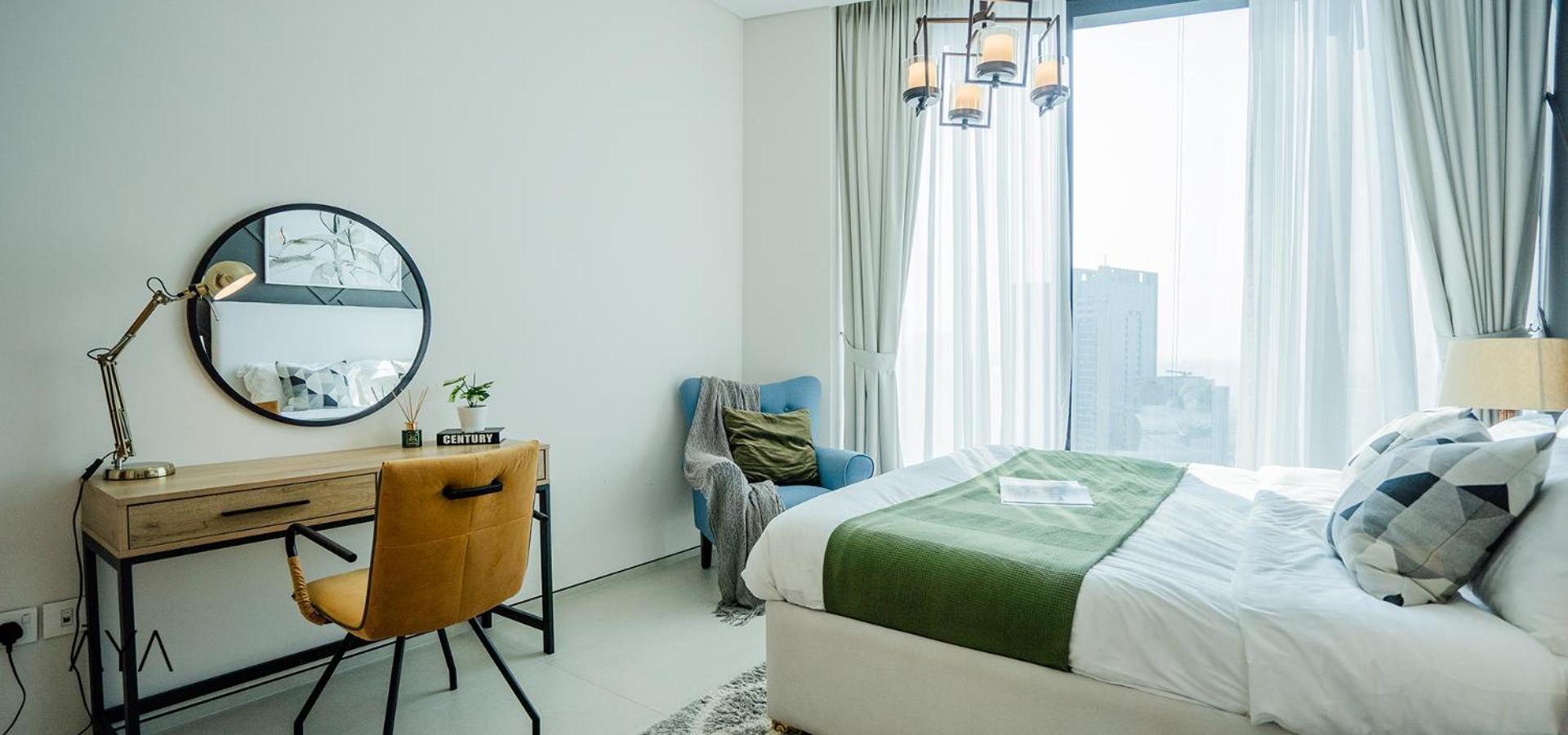 Jumeirah Gate Tower 1 - Stylish Apartment With Pool & City Views 迪拜 外观 照片