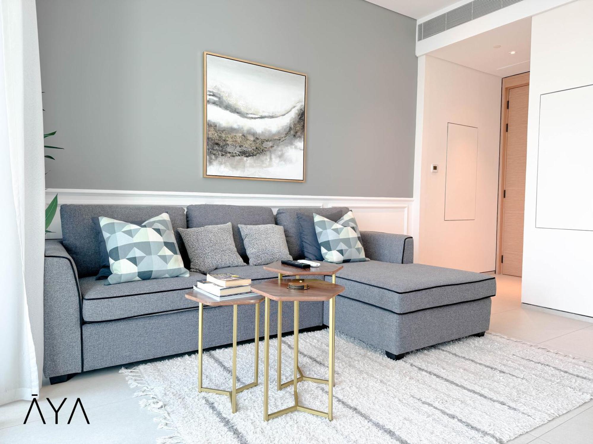 Jumeirah Gate Tower 1 - Stylish Apartment With Pool & City Views 迪拜 外观 照片