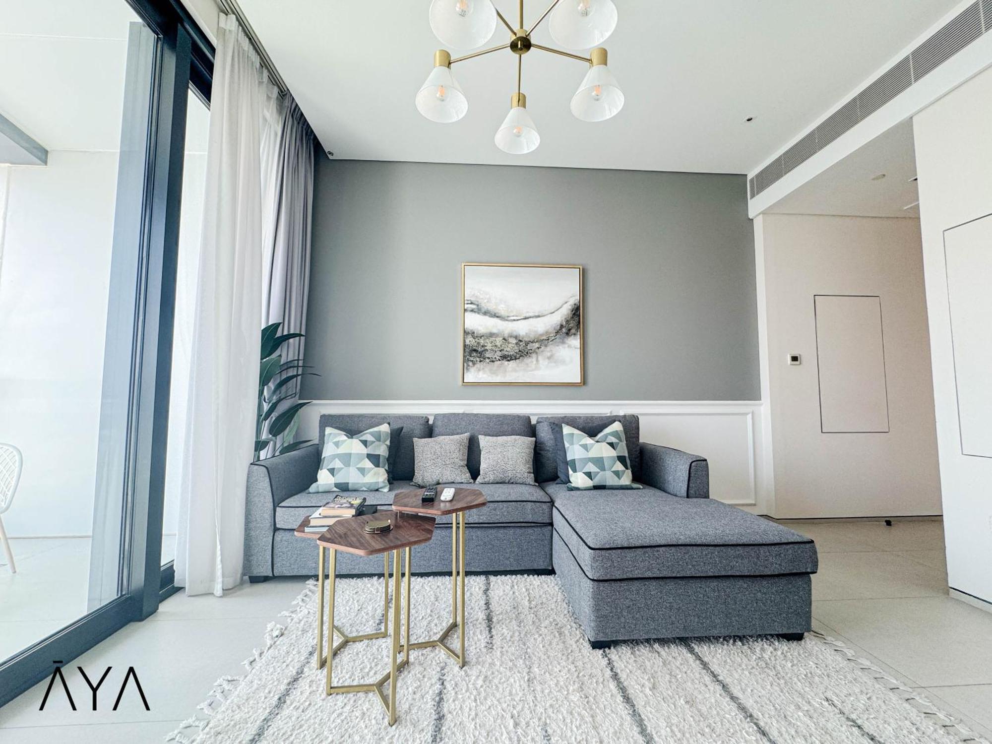 Jumeirah Gate Tower 1 - Stylish Apartment With Pool & City Views 迪拜 外观 照片