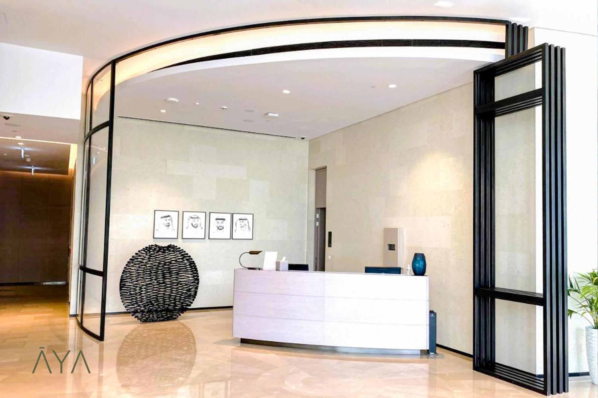 Jumeirah Gate Tower 1 - Stylish Apartment With Pool & City Views 迪拜 外观 照片