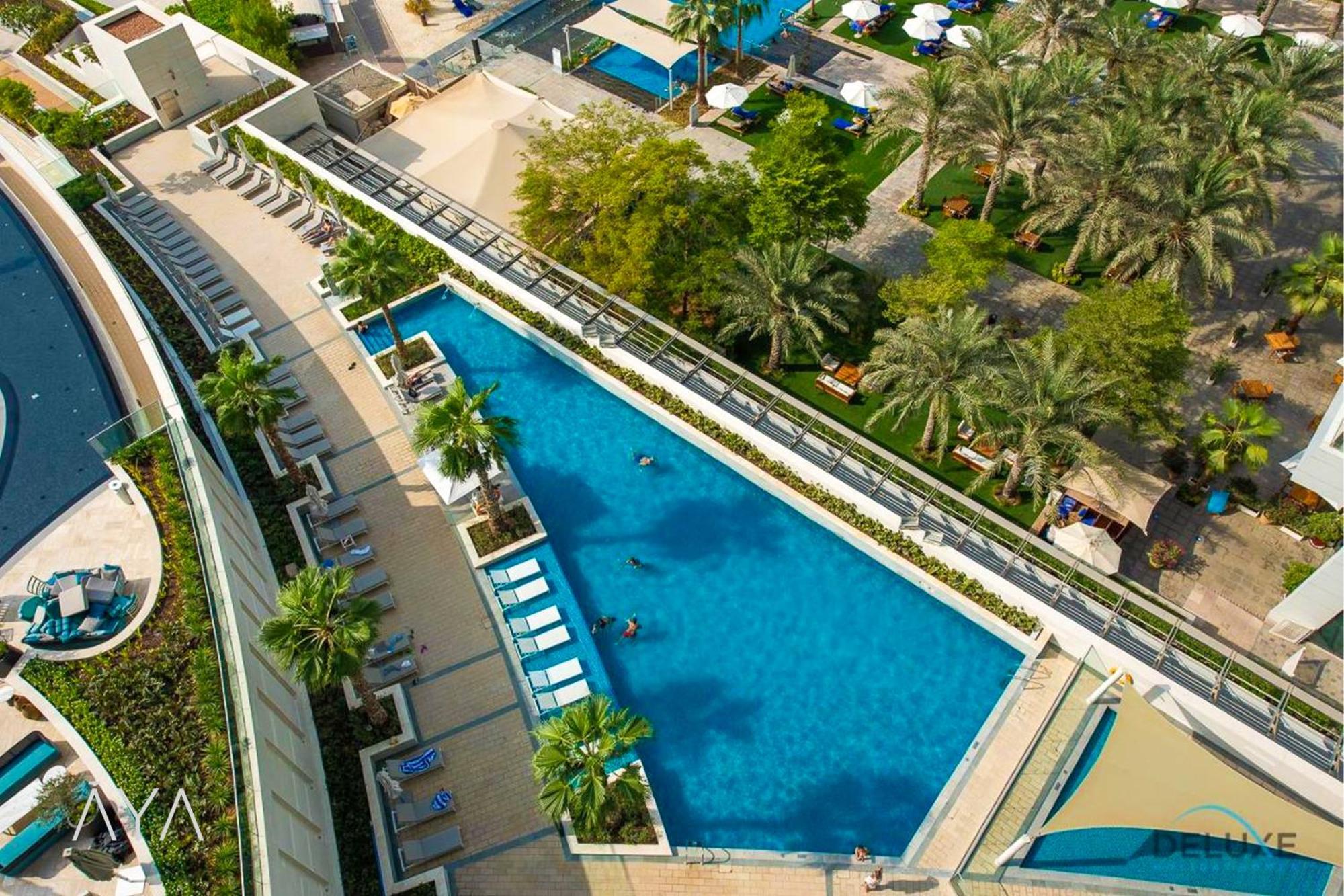 Jumeirah Gate Tower 1 - Stylish Apartment With Pool & City Views 迪拜 外观 照片