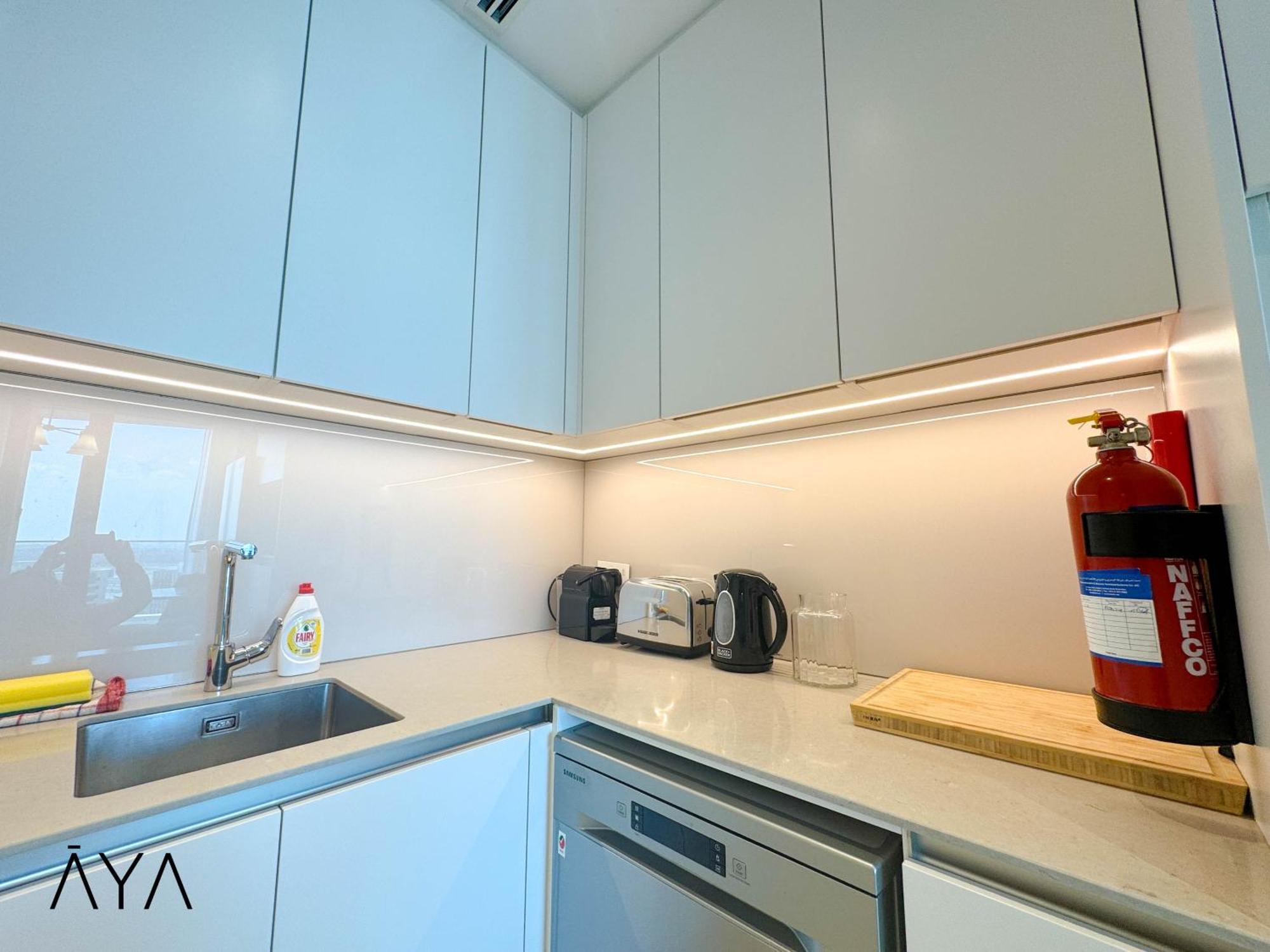 Jumeirah Gate Tower 1 - Stylish Apartment With Pool & City Views 迪拜 外观 照片